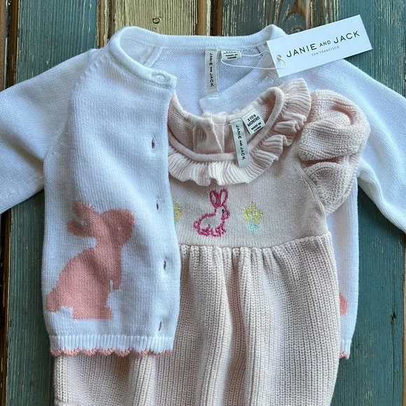 NWT Janie and Jack 3 to 6 months Easter Outfit